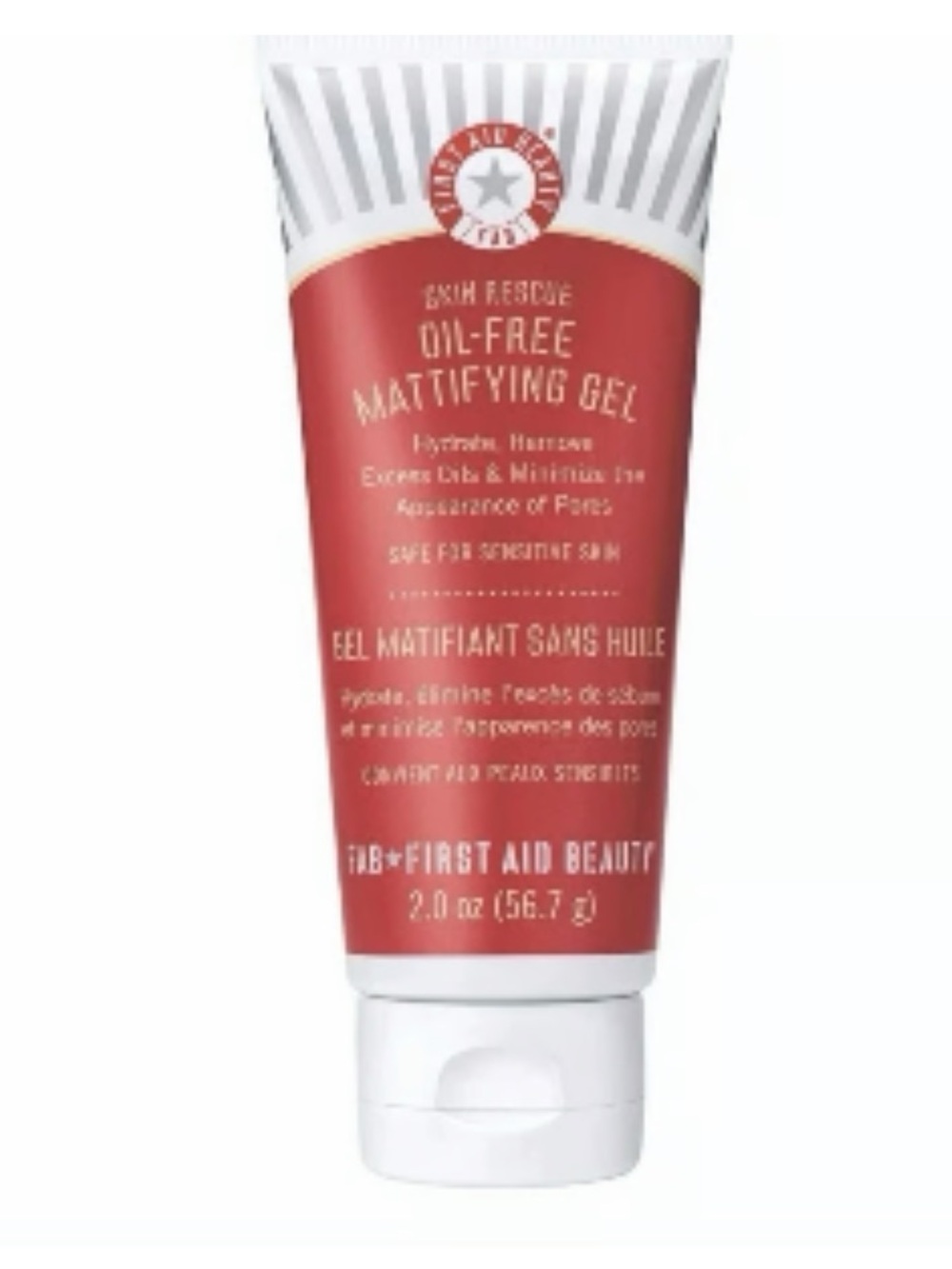 First Aid Beauty Skin Rescue. Oil-Free Mattifying Gel. Hydrates. 56.7 g. NWT